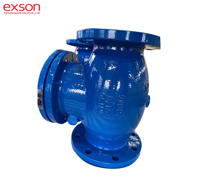 Flange swing check valve